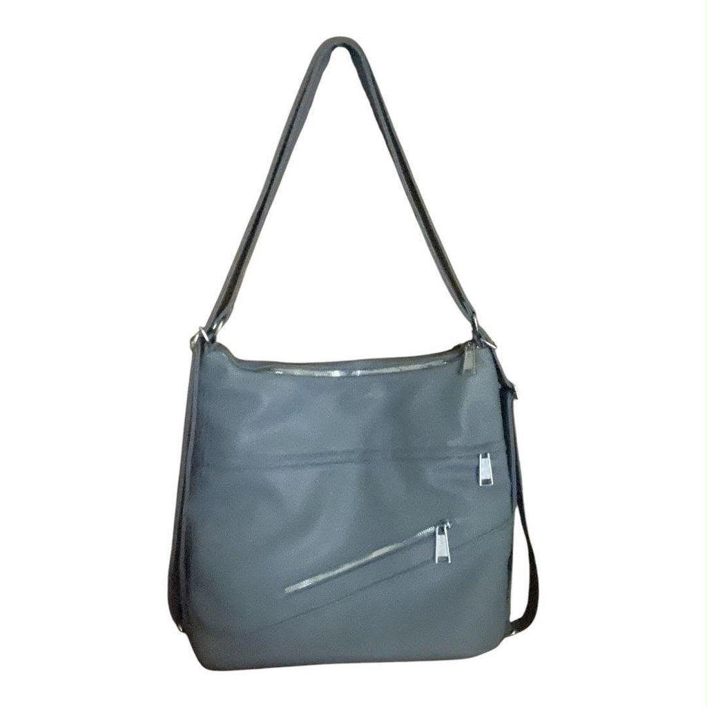 Premium Convertible Tote Bag & Backpack for Laptop – Off White & Grey