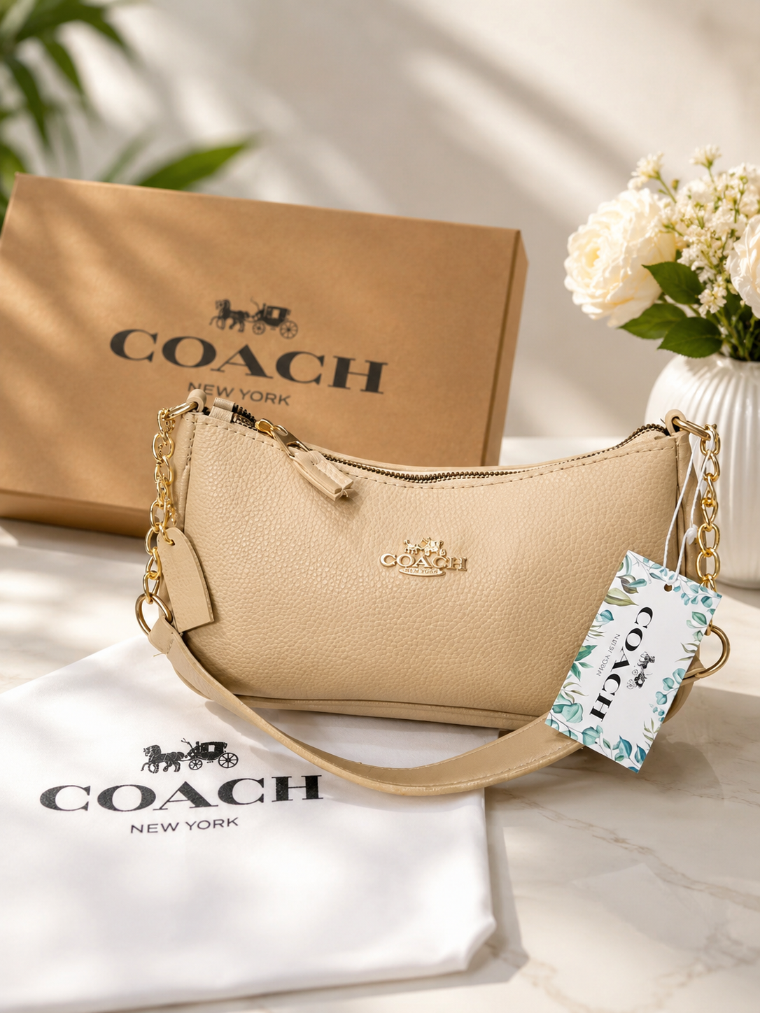 Coach Terry-Inspired Shoulder Bag for Women | Premium Quality