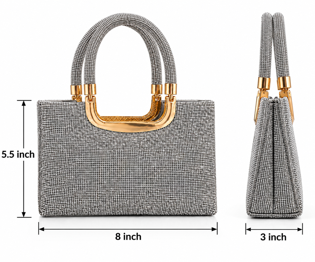 New Stylish Mesh Party Bag for Girls – Elegant & Unique Fashion Handbag