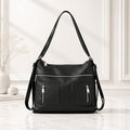Premium Convertible Tote Bag & Backpack – Black & Pink