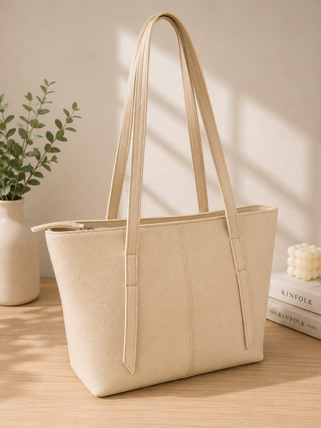New Arrival Big Size Tote Bag for Girls – Spacious Handbag with Inner Pocket