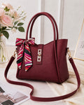 High Quality Synthetic Leather Mini Tote Bag for Women – Premium Look with Front Lock