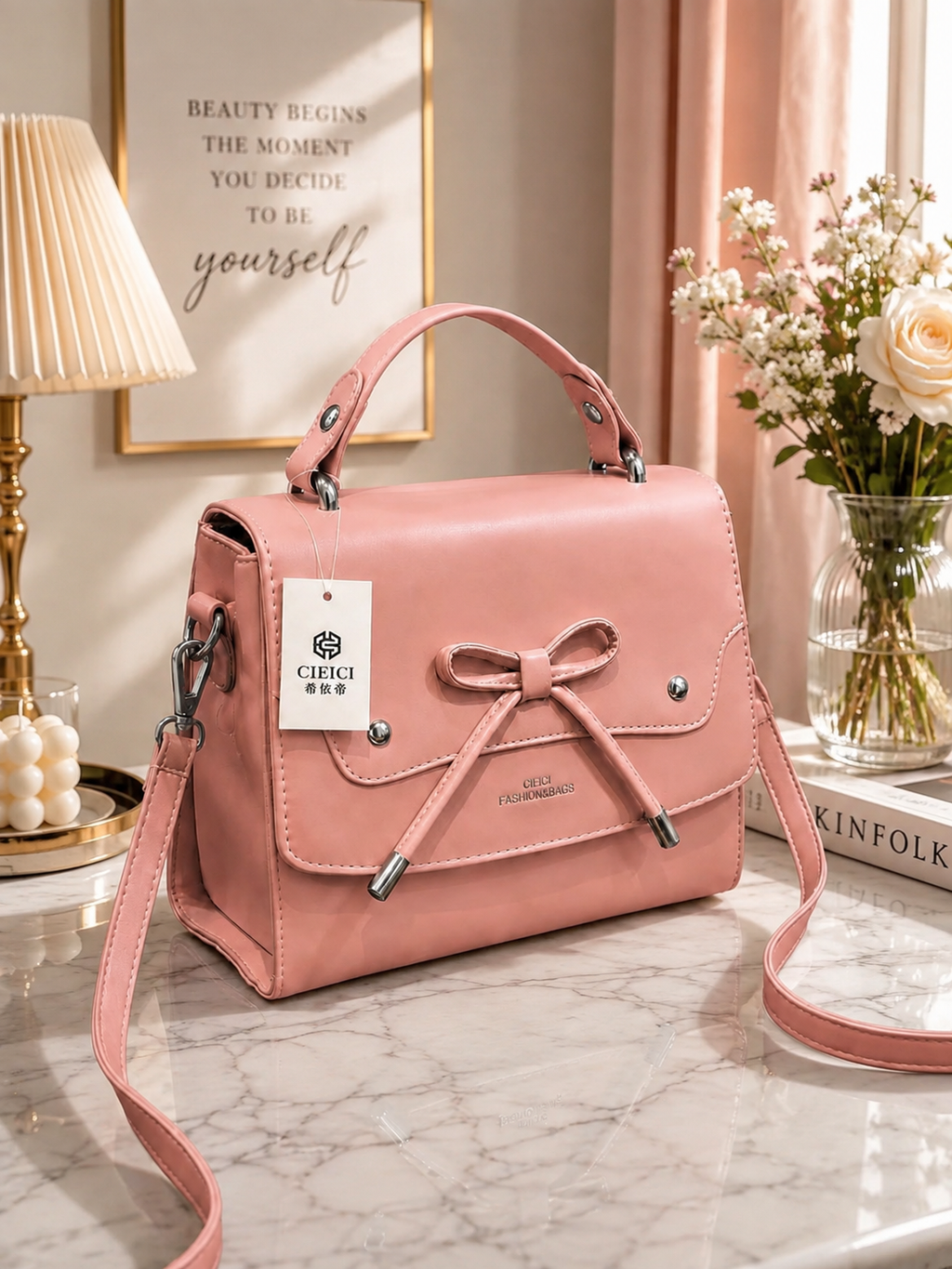 Imported Cross Body Bag for Girls — Premium Quality