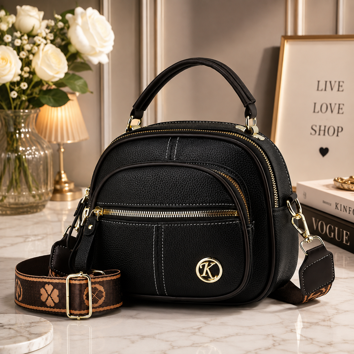 Imported Cross Body Bag for Girls | Premium Digital Strap Bag