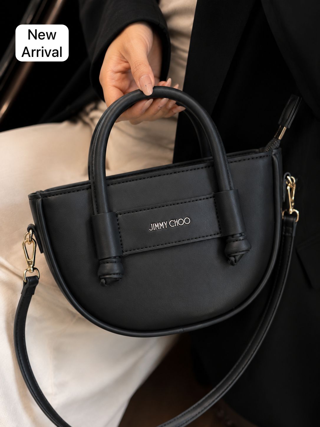 Jimmy Choo-Inspired High Quality Crossbody Bag for Women – Medium Size
