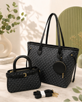 MK Branded 2-Piece Tote Bag Set for Women