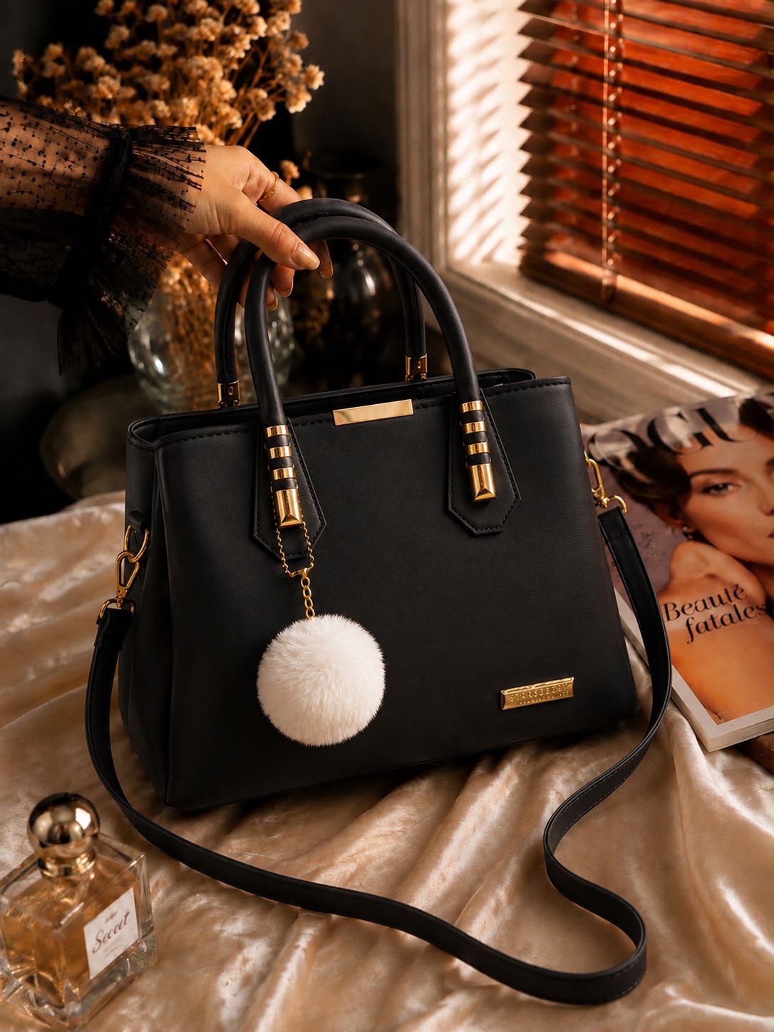 Stylish Branded-Inspired Shoulder Handbag for Girls.
