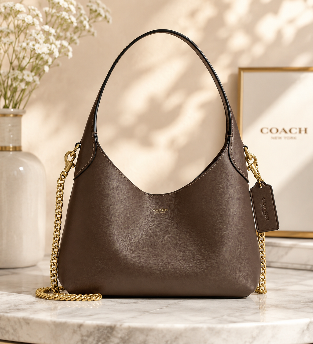 Coach Brooklyn Shoulder Bag 23 – Premium Leather Women’s Handbag