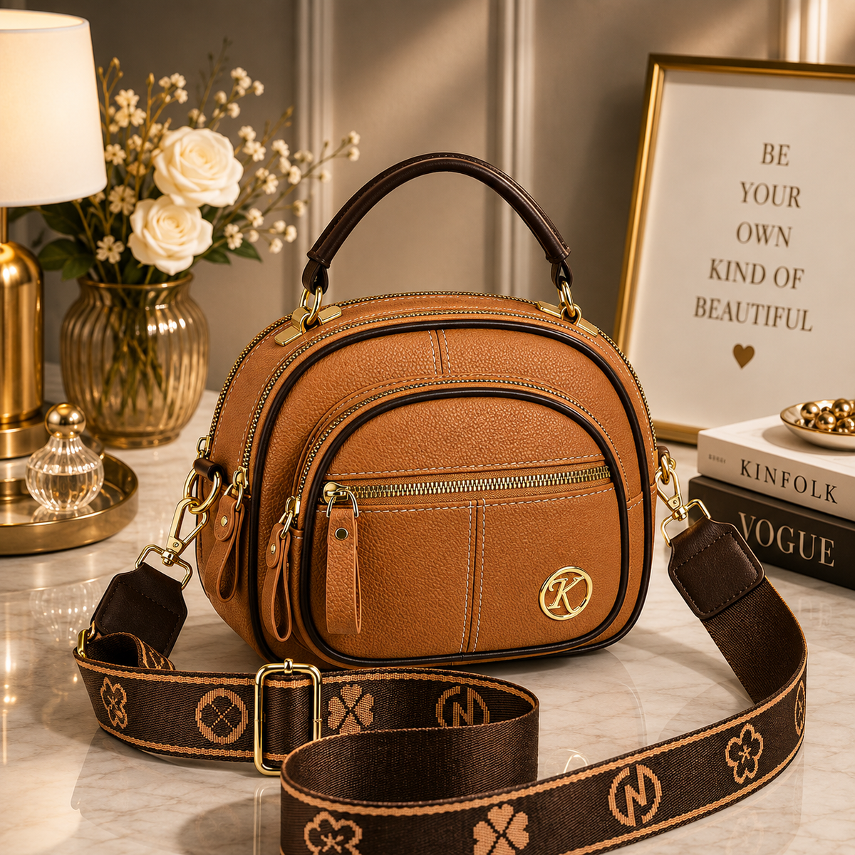 Imported Cross Body Bag for Girls | Premium Digital Strap Bag
