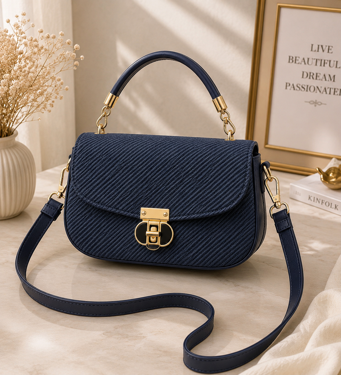 T-Lock Crossbody Bag for Girls | Hand & Shoulder Bag